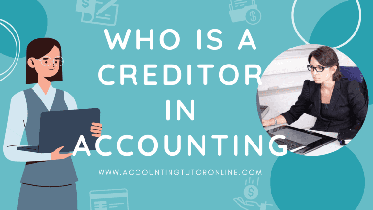 Who is a creditor